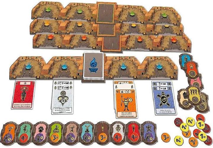 Produktbild Queen Games 10620 - Kokopelli - Kartenspiel (DE-Ausgabe) (Englisch, 2 - 4 Spieler)