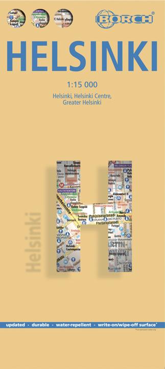 Image du produit Plan de la ville d'Helsinki