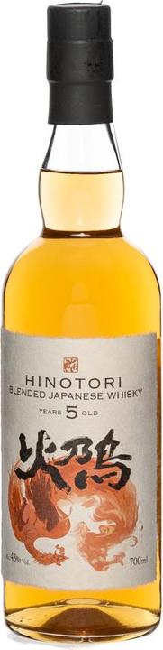 Actual product image Hinotori 5 Years Old Blended Japanese Whisky 43% Vol. 0,7l in gift box (Blended Whisky)