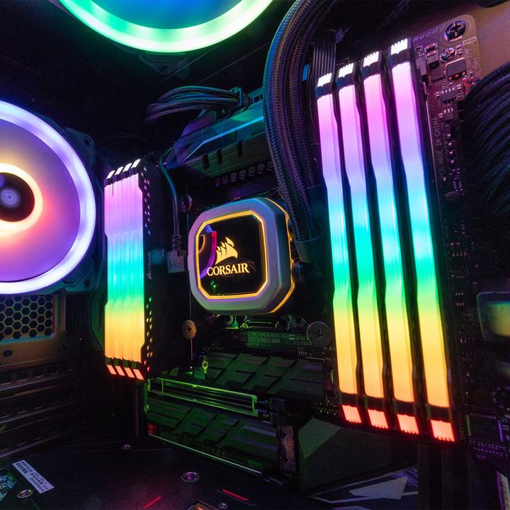 Productafbeelding Corsair Vengeance RGB Pro (2 x 32GB, 3600 MHz, DDR4 RAM, DIMM 288 pin)