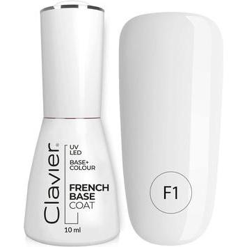 Clavier, Smalto per unghie, Luxury Nail Hybrid Uv Base Coat F1 10Ml (Base Coat)