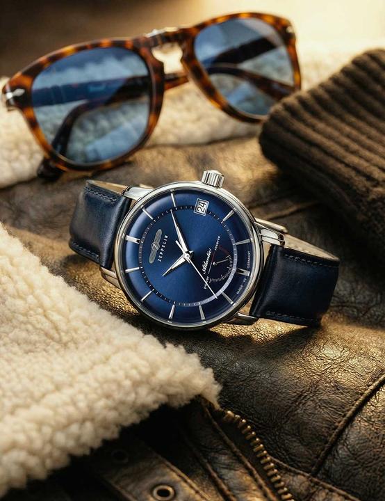 Produktbild Zeppelin 8416-3 Atlatnic Automatik Limited Edition Powerreserve 43mm 5ATM (Gangreserveanzeige, 43 mm)