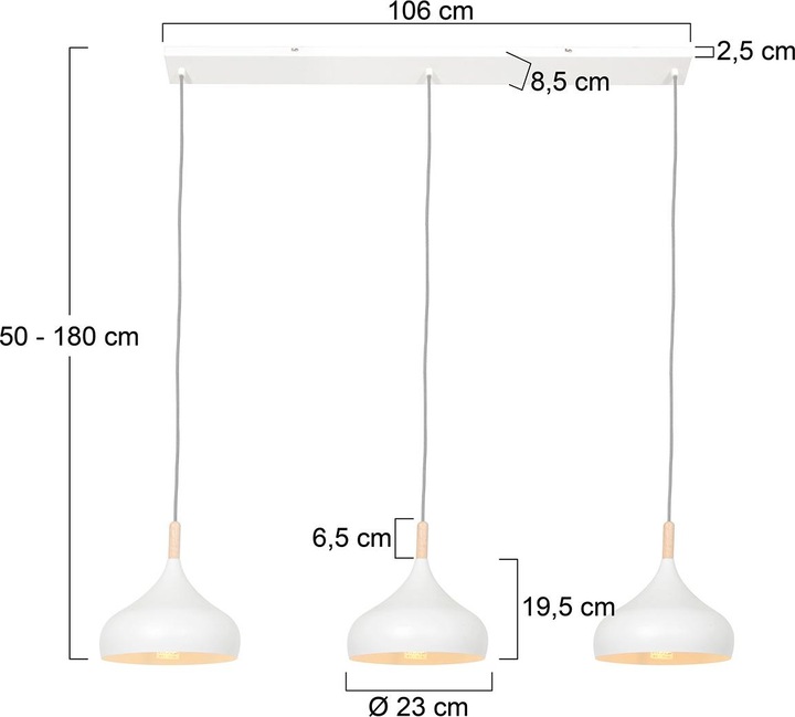 Actual product image Steinhauer Bjorr (E27)