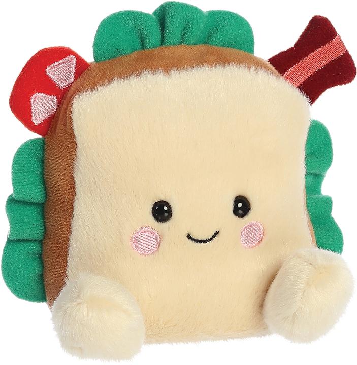 Aurora Palm Pals Amanita Mushroom Plush, 5" - Classic Stuffed Animals