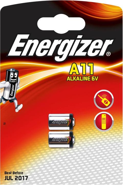 Actual product image Energizer A11 Specialty (2 pcs., 11A, 38 mAh)