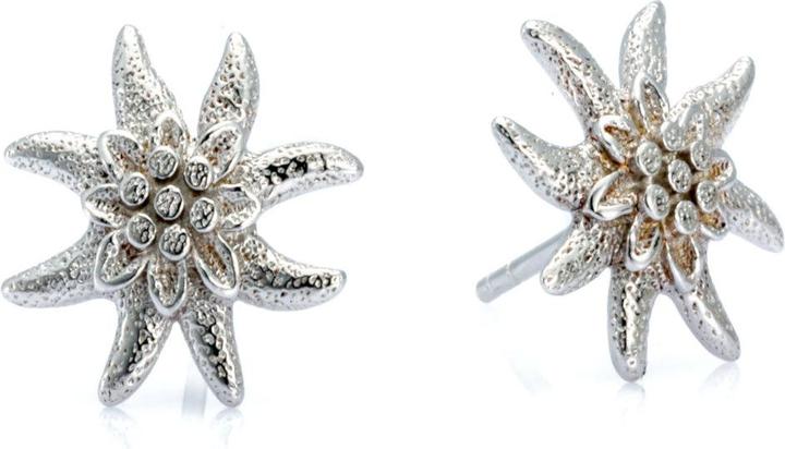 Immagine prodotto Andreani Ohrstecker aus echtem Silber 925 Edelweiss (Argento 925)