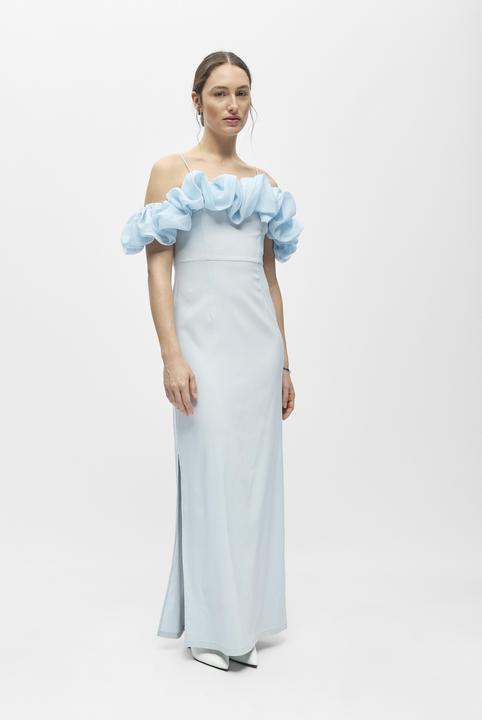 Produktbild Object Schulterfreies Maxikleid (40)