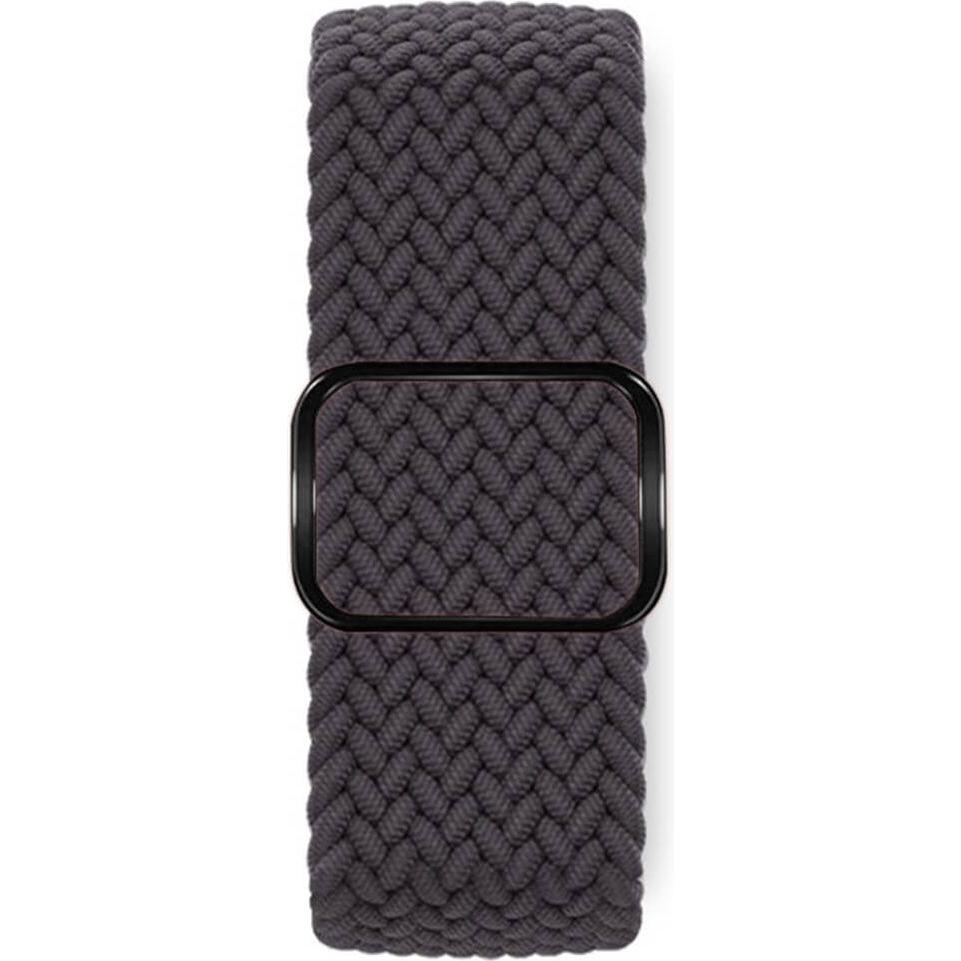 Thumbnail - Cover-Discount Apple Watch 42/41/40mm - Nylon Stoff Ersatzarmband geflochten (Nylon), Uhrenarmband, Grau