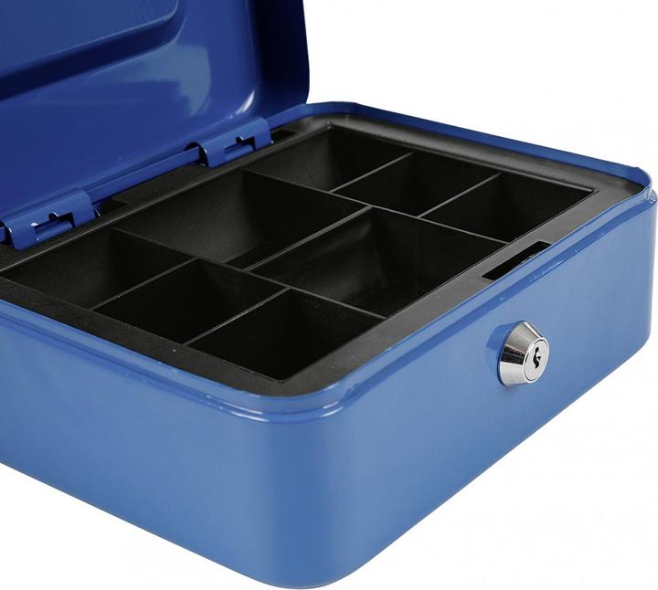 Actual product image Axentia Cash box, approx. 19.5 x 9 x 16 cm