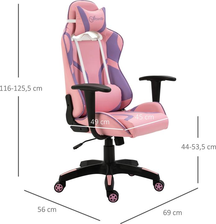Produktbild Vinsetto Gamingstuhl ergonomisch