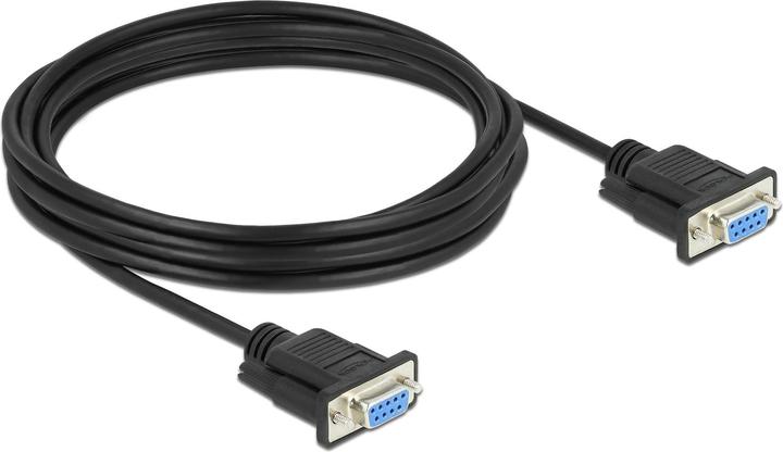 Produktbild Delock Anschlusskabel Nullmodem RS-232 DB9, (f-f) 4 m (4 m, Industriekabel)