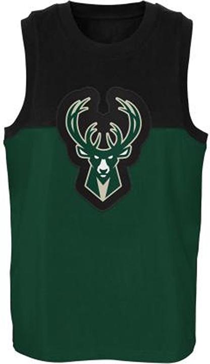 Actual product image Outerstuff Nba Revitalize Tank Top Milwaukee Bucks Bm102 (M)