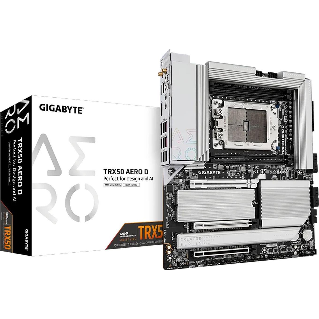 Gigabyte TRX50 AERO D (sTR5, AMD TRX50, E-ATX), Mainboard
