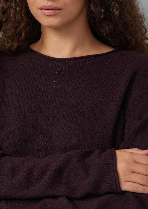 Produktbild s.Oliver Strickpullover Melierter Strickpullover (48)