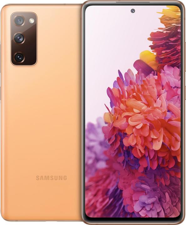 Actual product image Samsung Galaxy S20 FE 5G EU (128 GB, Cloud Orange, 6.50", Dual SIM, 5G)