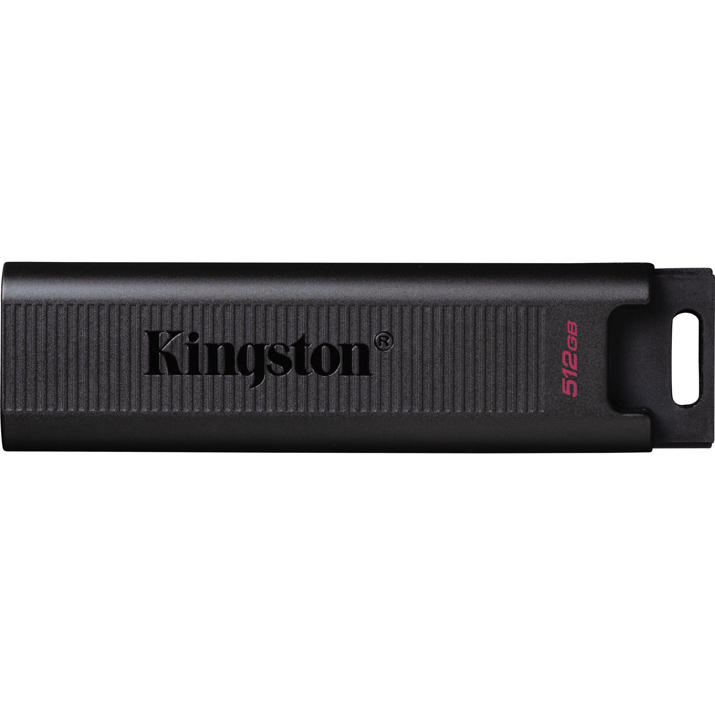 Kingston DataTraveler Max (512 GB, USB-C, USB 3.2), USB Stick, Schwarz