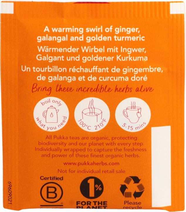 Image du produit Pukka Trois gingembres (36 g)