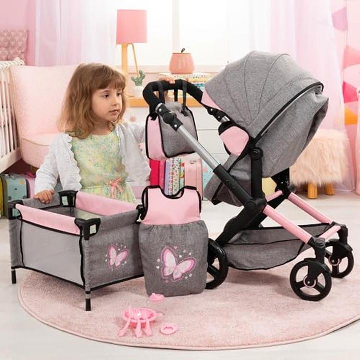 Image du produit Bayer Dolls pram Xeo mega set (17033AD)