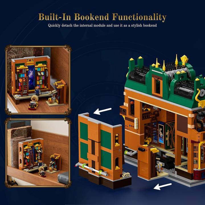 Produktbild Lumibricks Steampunk Time Rift Library (11012)