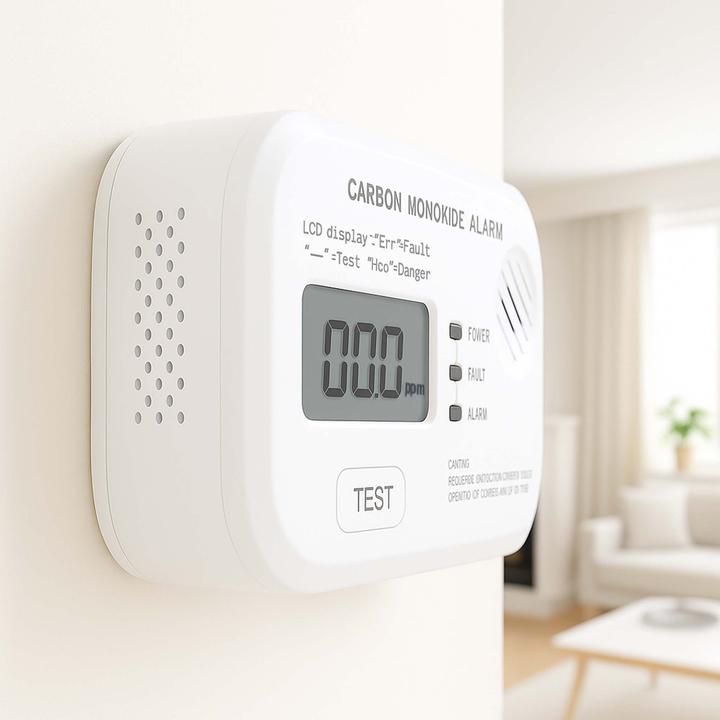 Produktbild Wiltec 10x CO Melder Display Kohlenmonoxid Gasmelder Gaswarnanlage Warnmelder