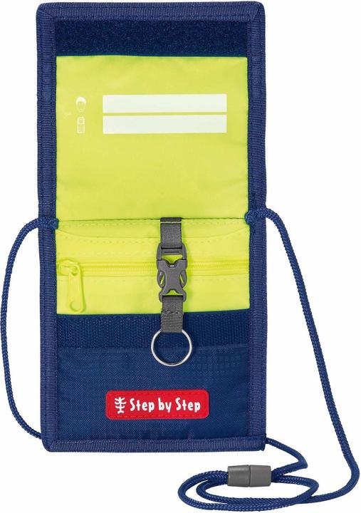 Actual product image Step by Step neck pouch with window pocket, coin pocket