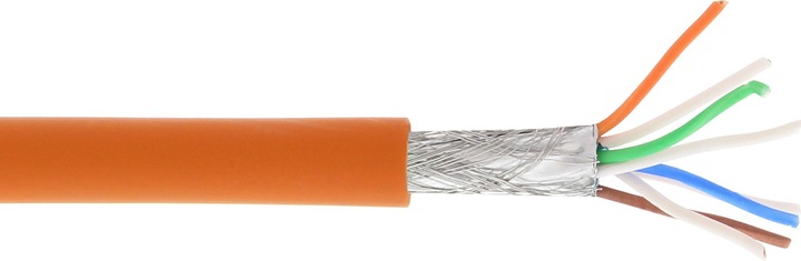 Produktbild InLine Patchk. (S/FTP, CAT6a, 100 m)