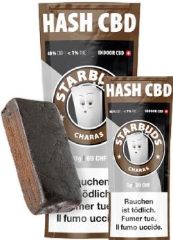 Starbuds Charas CBD Hash 20g (20 g, Indoor)