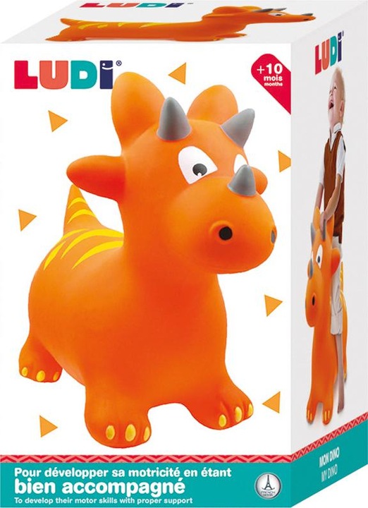 Actual product image LUDI My Bouncing dino (90023)