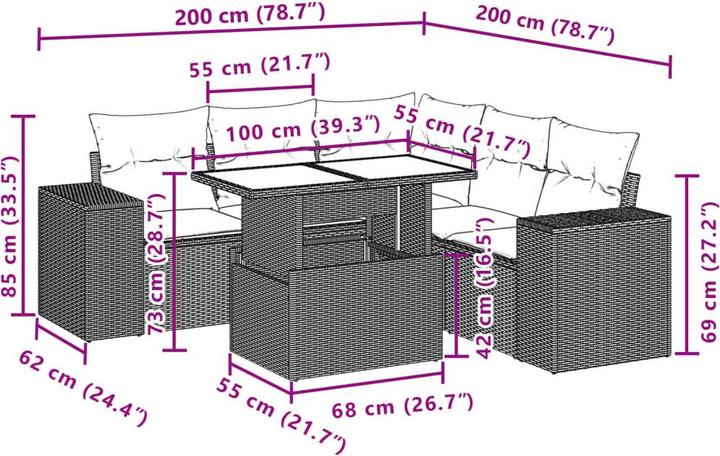 Produktbild vidaXL Miller