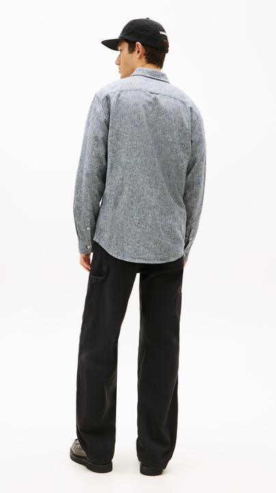Immagine prodotto Tommy Jeans Regular Fit Linen Blend Shirt (M)