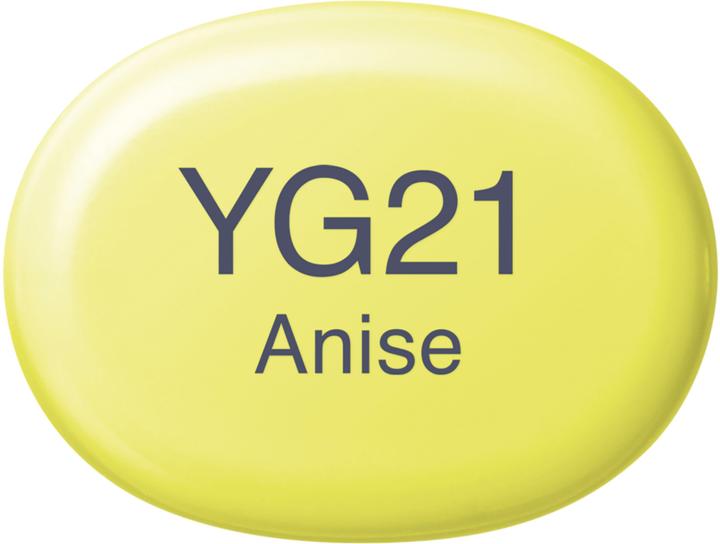 Image du produit Copic Sketch type YG - 21 (YG21 - Anise, 1 x)