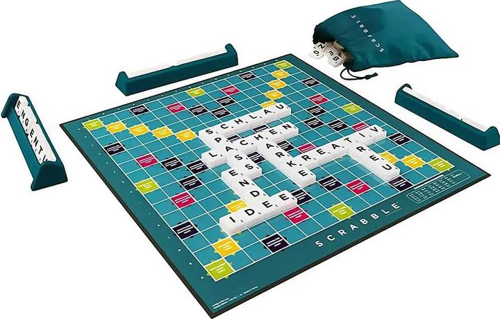 Actual product image Mattel Games SCRABBLE Travel (German, 2 - 4 Players)