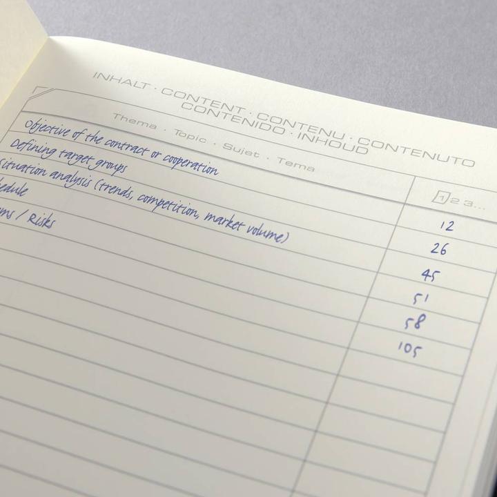 Image du produit Sigel Notizbuch Conceptum (A4, Blanc, Couverture souple)