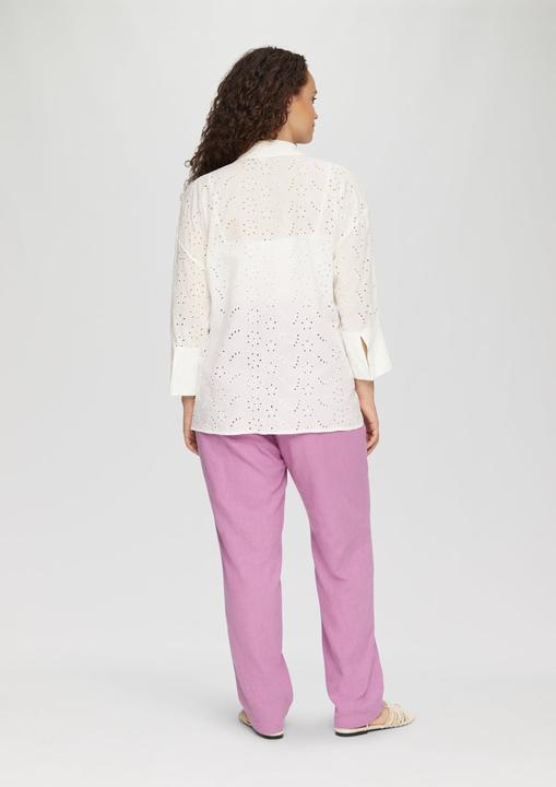 Actual product image S.Oliver Bluse Oversized-Hemdbluse mit überschnittenen Schultern (44)