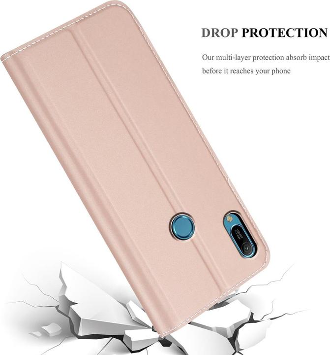 Actual product image Cadorabo Book Classy Style Cover (Huawei Y6 (2019))