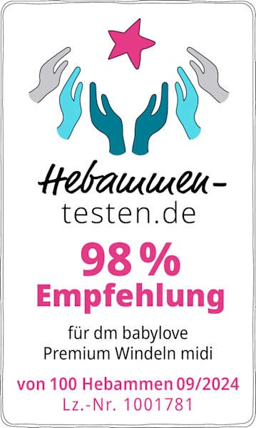 Immagine prodotto dm babylove Premium-Windeln (Dimensione 3, Pacco trasportabile, 46 Pezzo/i)
