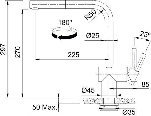 Produktbild Franke Atlas Neo Sensor