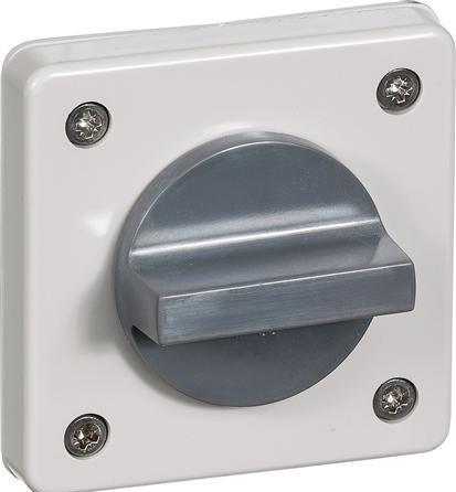 Produktbild LK Drehschalter IP44-55 Einbauschalter Korrespondenz, lichtgrau