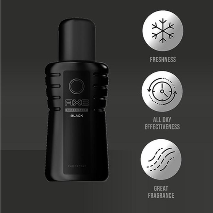 Produktbild AXE Black Deodorant Pump Spray, 75 ml (Spray, 75 ml)