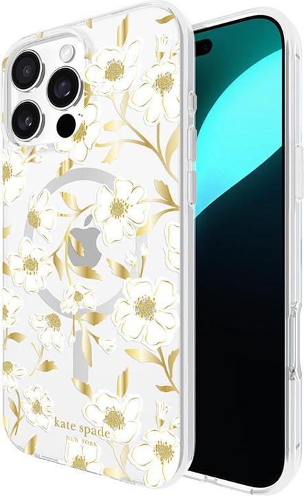 Actual product image Kate Spade Protective Gems MagSafe - iPhone 16 Pro Max Case (Sunshine Floral) (Apple iPhone 16 Pro Max)