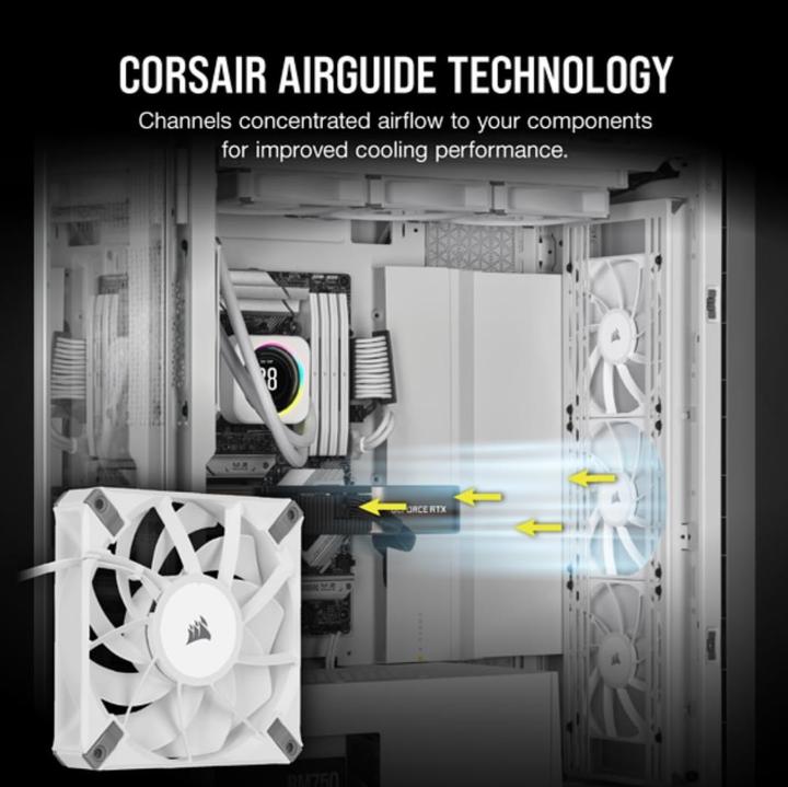 Actual product image Corsair AF120 ELITE High-Performance (120 mm, 1 x)