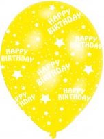 Produktbild Amscan Ballone Happy Birthday ass