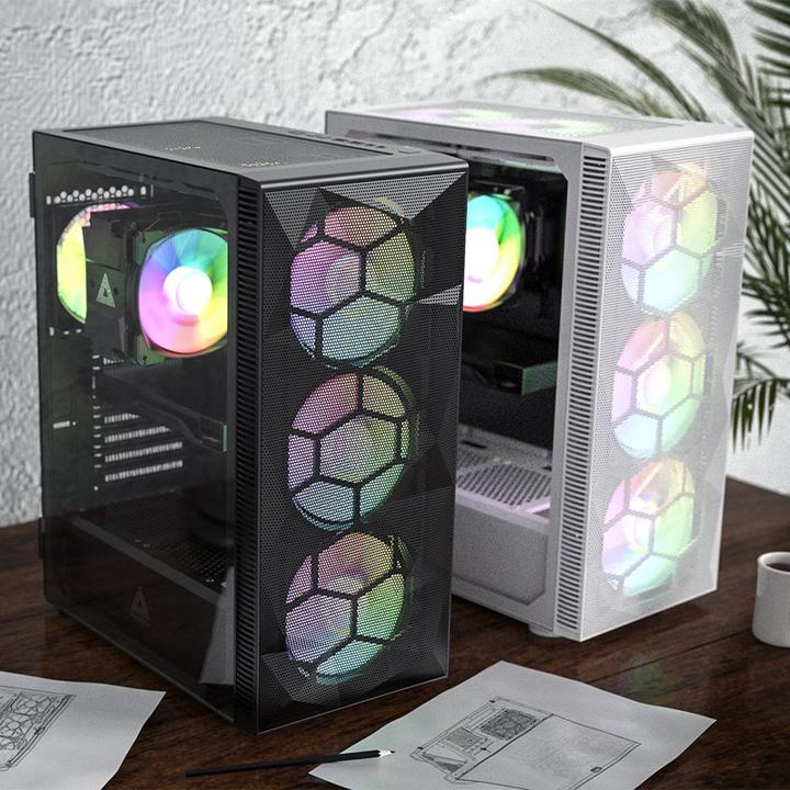 Immagine prodotto Montech X3 Vetro Bianco (Mini-ITX, mATX, ATX)