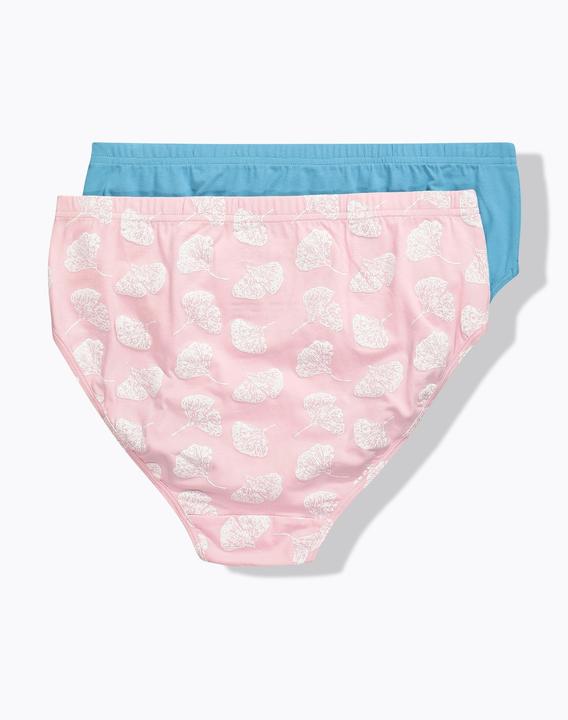 Immagine prodotto Ulla Popken slip, confezione da 2, uni/gingko, cotone biologico (60)