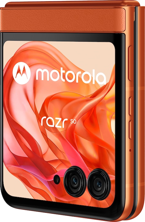 Produktbild Motorola Razr 50 (256 GB, Spritzige Orange, 271.65", SIM + eSIM, 50 Mpx, 5G)