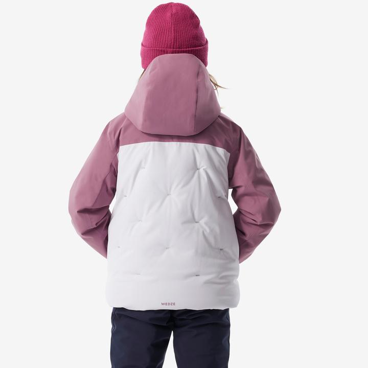 Produktbild Wedze Skijacke Kinder wattiert warm wasserdicht - Piste 500 rosa (140)