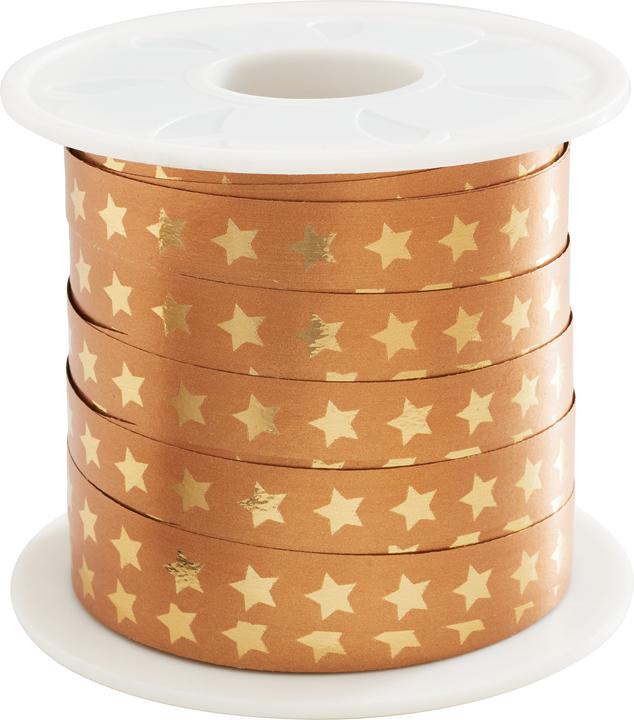Produktbild Pattberg Geschenkband Christmas Star 1 cm x 100 m, Gold (Geschenktüte, 1 x)
