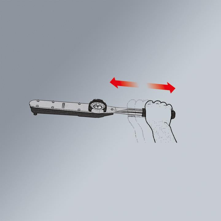 Actual product image KS Tools Test torque wrench, 3/8", 14-70 Nm (3/8", 14 Nm, 70 Nm)