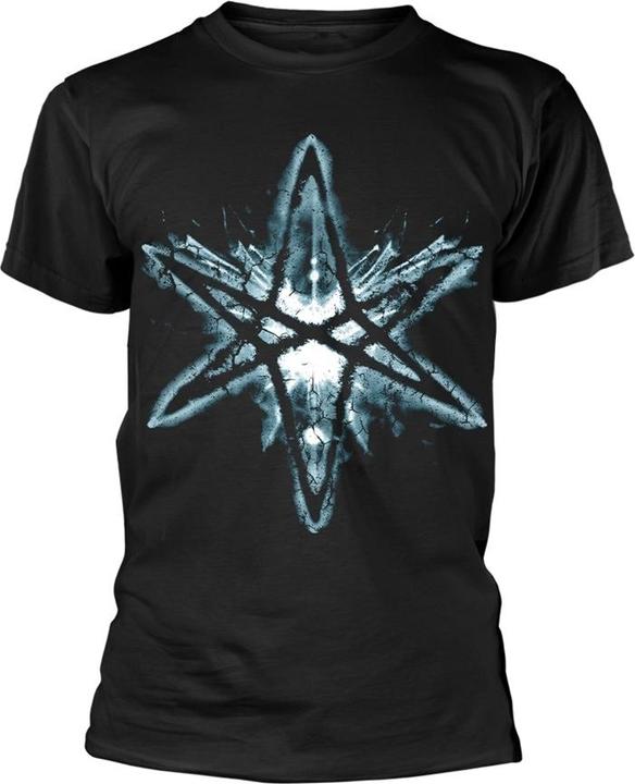 Actual product image Bring Me The Horizon Frosted Hex Mens Black T-Shirt-Large (40-42) (L)