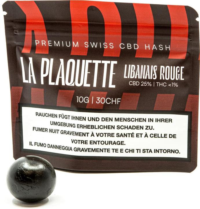 Immagine prodotto La Plaquette CBD Hash - Libanais Rouge (10 g)